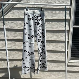 Knit Flair Leg Pants